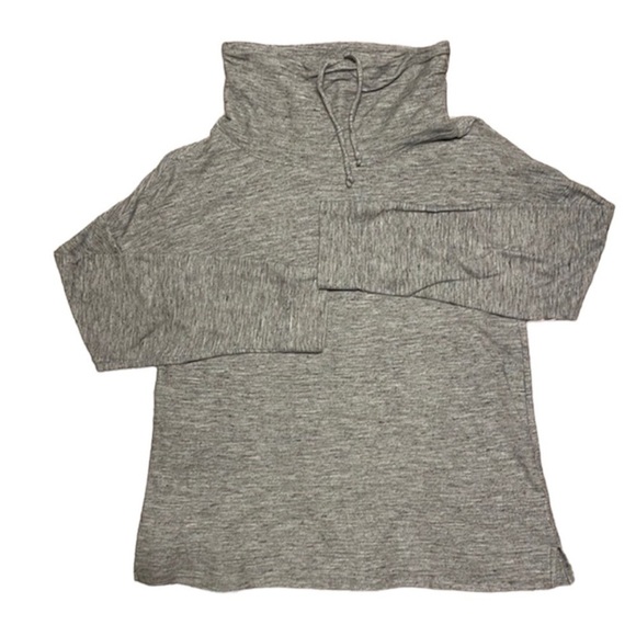 Talbots Medium Gray Long Sleeve Turtle Neck - Picture 1 of 6